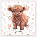 Search for scottish highland cattle stickers Cute
