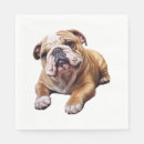 Search for english bulldog napkins Dogs