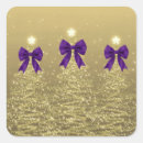 Search for purple ribbon stickers Xmas