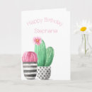 Search for succulents birthday cards Watercolor