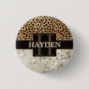 Search for leopard pattern badges Stylish