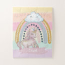 Search for girl names puzzles Unicorn