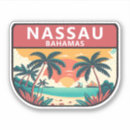 Search for caribbeans stickers Vintage travel