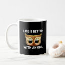 Search for owl bird mugs Love owls