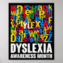 Search for dyslexia posters Dyslexia awareness month