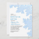 Search for coral rehearsal dinner invitations Blue