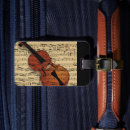 Search for music luggage tags Strings