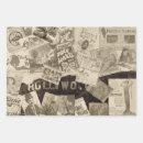Search for hollywood wrapping paper Vintage