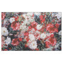 Search for red and white floral fabric Roses