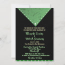 Search for green and black wedding invitations Formal