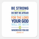 Search for be strong and courageous stickers Joshua 1 9