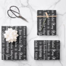 Search for language wrapping paper Black