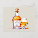 Search for bottles horizontal postcards Watercolor