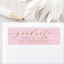 Search for graduation gold return address labels Simple