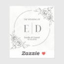 Search for just engaged stickers Mr and mrs