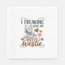 Search for westie napkins Puppy