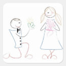 Search for cute stick figure stickers Groom