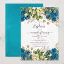 Search for teal christening invitations Vintage