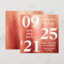 Search for metal save the dates Stylish