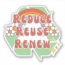 Search for reduced stickers Recycling