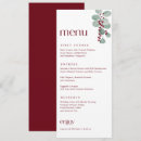 Search for christmas wedding menus Winter