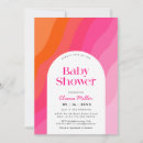 Search for orange baby shower invitations Pink and orange