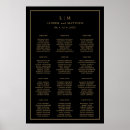 Search for black gold wedding seating charts Elegant