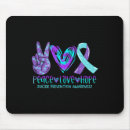 Search for peace hope mouse mats Awareness