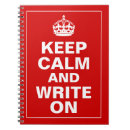 Search for keep calm notebooks Retro