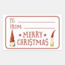 Search for gnome rectangle stickers Festive