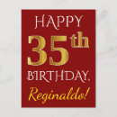 Search for thirty five postcards 35th birthday