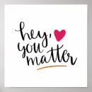 Search for you matter posters Quote