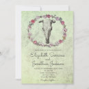 Search for floral skull invitations Rustic