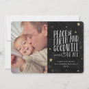 Search for peace earth christmas cards Whimsical
