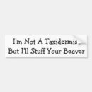 Search for beaver bumper stickers Humour