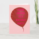 Search for pink blank invitations Red
