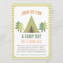 Search for camp out birthday invitations Smores