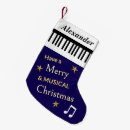 Search for music notes christmas stockings Piano