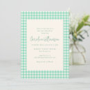 Search for mint green bridal shower invitations Vintage