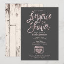 Search for pink lingerie shower invitations Modern