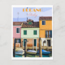 Search for burano italy postcards Vintage