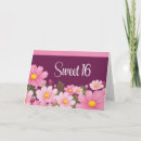 Search for daisy sweet 16 invitations Pink