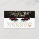 Search for lash loyalty cards Black and white