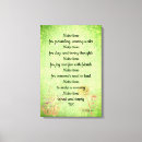 Search for poem canvas prints Vintage