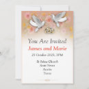 Search for dove wedding invitations Simple