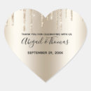 Search for champagne glitter wedding stickers Elegant