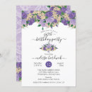 Search for lace birthday invitations Flowers