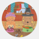 Search for thanksgiving dog stickers Fall