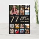 Search for 77th birthday cards Seventy seventh birthday