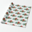 Search for green and gold christmas wrapping paper Botanical
